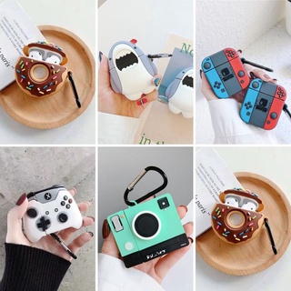 ✨พร้อมส่ง!✨ AirPods Case 1-2 เคสแอร์พอต ซิโลโคน ลายการ์ตูน Nintendo จอยเกมส์ ลำโพงMarshall 🎧