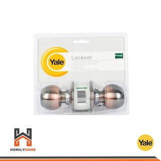 YALE ลูกบิดห้องน้ำ KN-VCA5122US32D KN-VCA5122US11 ห้องทั่วไป KN-VCA5127US11 ลูกบิดประตู หัวกลม