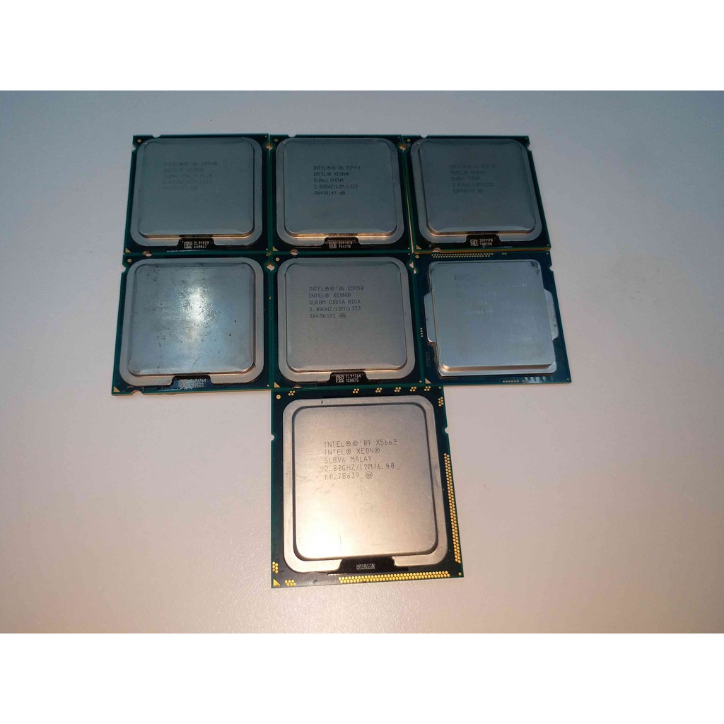 CPU Xeon E5440-E5450,G3240,Xeon X5660 มือสองสภาพดีเชิญทางนี้