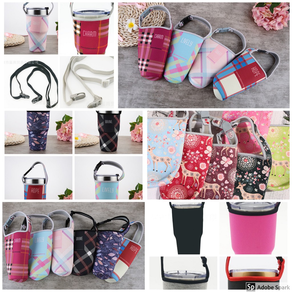 ฟรี !!  สายเพิ่มความยาว เมื่อซื้อ ถุงใส่แก้วน้ำขนาด 30oz By Muikid