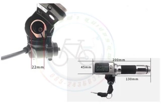 คันเร่งจักรยานไฟฟ้า คันเร่งสกู๊ตเตอร์ไฟฟ้า 24v-72v