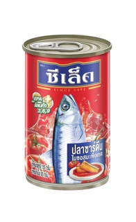 SEALECT Sardines ซาร์ดีนในซอสมะเขือเทศ 155g (printed can)