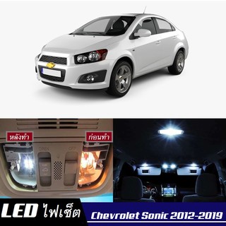 Chevrolet Sonic / Aveo (T300) LED ตกแต่ง​ภายใน​ มีให้เลือกหลายสี ; ไฟ สดใส ; ไฟแผนที่ ไฟเพดาน