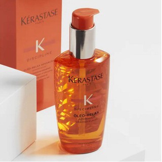 KERASTASE PARIS DISCIPLINE OLEO-RELAX ADVANCED CONTROL-IN-MOTION OIL ลด20% ออยบำรุงผมที่จัดทรงยากและฟู ปริมาณ 100 มล.