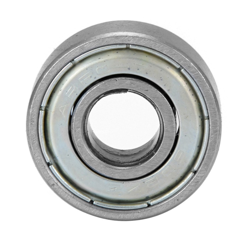 Irenen????10pcs 608ZZ Mini Metal Double Shielded Flanged Ball Bearing