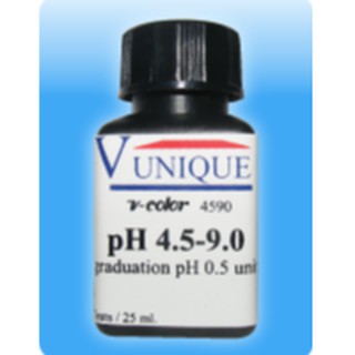 ชุดทดสอบพีเอช (pH test kit) ช่วง 4.5-9.0 v color 4590 (V UNIQUE)