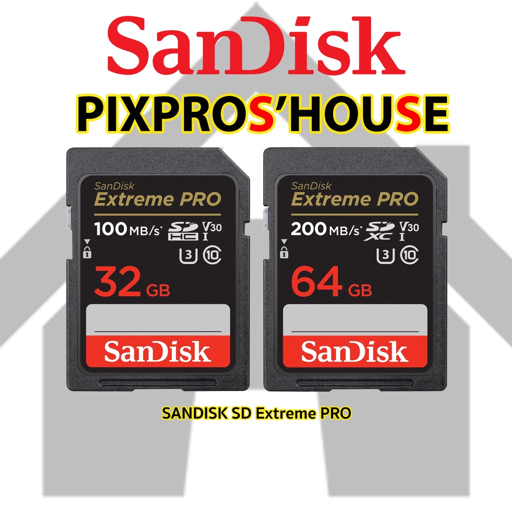 SANDISK SD Extreme PRO 32-64GB