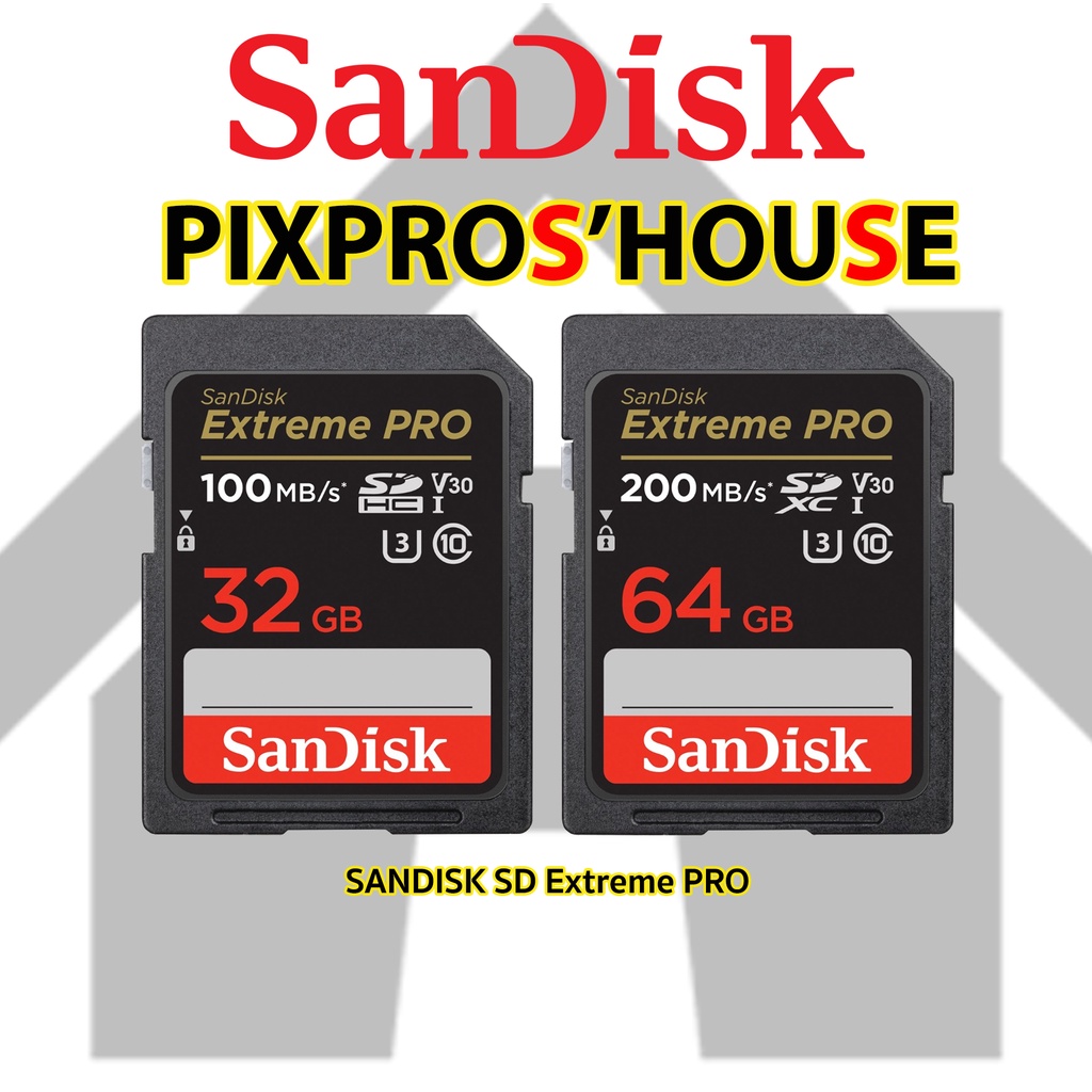 SANDISK SD Extreme PRO 32-64GB | Shopee Thailand