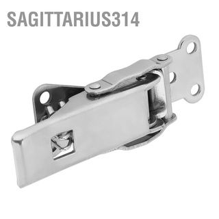 Sagittarius314 Stainless Steel Hardware Cabinet Case Spring Loaded Latch Catch Toggle Hasp