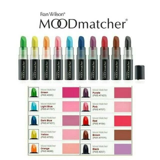 ของแท้100%ลิปสติก Fran Wilson Mood Matcher Lipstick U.S.A ลิปมันเปลี่ยนสีตามอุณห