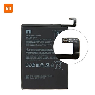 Xiao Mi ต้นฉบับ100% BM51 5500MAh แบตเตอรี่สำหรับ Xiaomi Mi Max 3 Max3 BM51โทรศัพท์คุณภาพสูงเปลี่ยนแบตเตอรี่ + เครื่องมือ