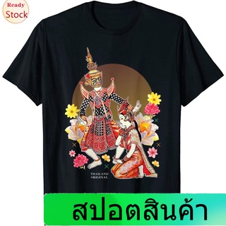 เสื้อยืดยอดนิยม Thailand Original Thai Ramakien Gift Idea For Men Women Cute T-Shirt Mens Womens T-shirts