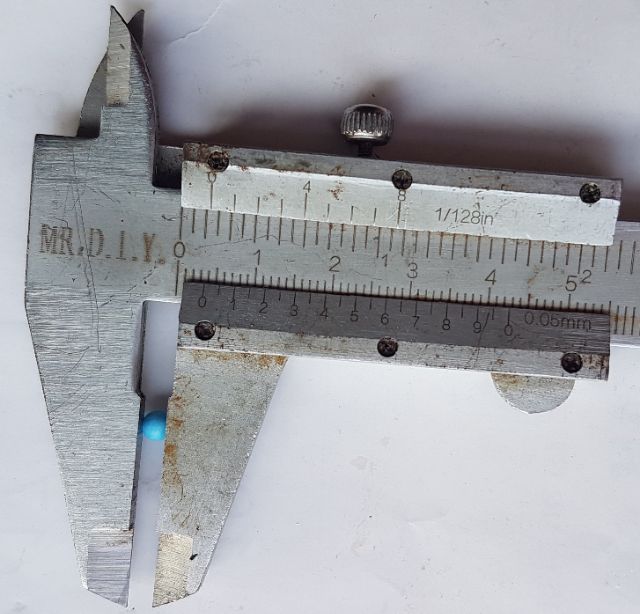 เม็ดโฟมตกปลาสีขาว(เซต 5ถุง) สีฟ้า ขนาด1มิลลิเมตร - รูปที่ 2