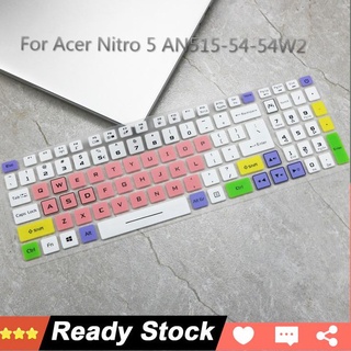 Silicone Keyboard Cover skin for Acer Nitro 5 AN515 AN515-53 an515-51 an515-52 Predator Helios 300 500 15.6" PH315-51