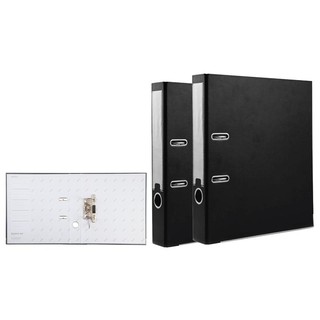 แฟ้มสันกว้าง A4 สัน 2 นิ้ว สีดำ ONE/ONE Lever Arch File A4 2-inch Spine Black