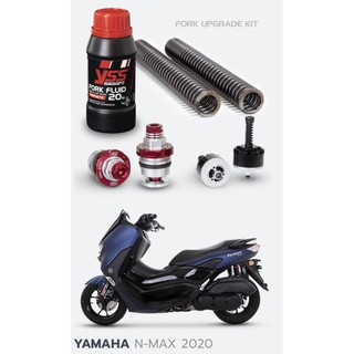 ชุดอัพเกรดโช๊คหน้า YSS NMAX2017-2023 FORK UPGRADE KIT (มีนำ้มันให้ในกล่อง)