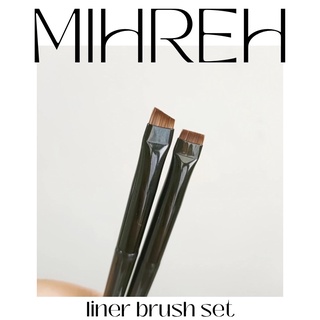 (2035)(พร้อมส่ง) SET แปรงอายไลเนอร์ 101 eyeliner brush เส้นคมกริป ขนแปรงดีมาก