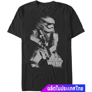 เสื้อยืดอินเทรนด์ผู้ชายอินเทรนด์ผู้หญิงสตาร์วอร์ส ผู้ชาย STAR WARS Mens Smudge Trooper T-Shirt sale เสื้อยืดS-3XL