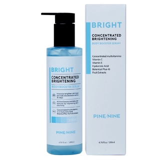 Pine nine Bright Concentrated Brightening Body Booster Serum 200 ml.