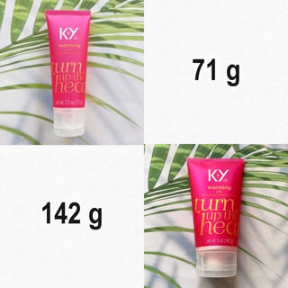 (K-Y®) Warming Jelly Sensorial Personal Lubricant, Turn Up The Heat 71 or 142 g เค-วาย สารหล่อลื่น เจลเควาย