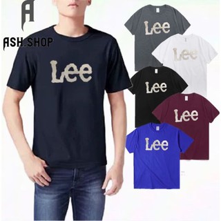 Lee glow in the dark logo t shirt for men/ONEMEเสื้อยืด