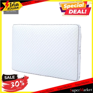 หมอนสุขภาพ MEMORY FOAM HLS O2 หมอนสุขภาพ HEALTHY PILLOW H&amp;L STYLE O2 24X16CM WHITE