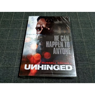 DVD ภาพยนตร์ทริลเลอร์สุดระทึก "Unhinged / เฮียคลั่ง! ดับเครื่องชน" (2020)