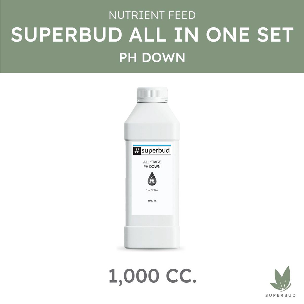 น้ำยาลดค่า Ph ในน้ำ Superbud Ph Down