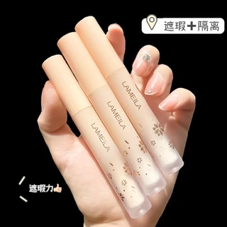 Lameila 1039 คอนซีลเลอร์เนื้อลิควิด ปกปิดรอยดำ รอยแดง รอยสิว ใต้ตาคล้ำ กันน้ำ กันเหงื่อ ติดทน Moisturizing Concealer