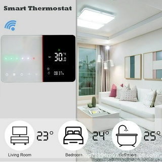 Helper HomeMall LCD Thermostat Programmable Environmentally Friendly Household Boiler AC 95V to 240V