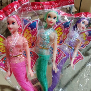 ของเล่น ตุ๊กตา ตุ๊กตาเด็กผู้หญิง ตุ๊กตานางเงือกน้อย