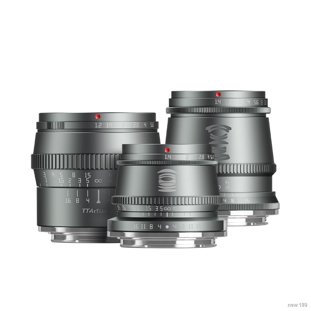Ttartisan 17mm f1 4 35mm f1 4 50mm f1 2 for sony e fuji x canon m