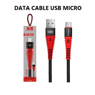 Earldom data cable USB Micro/Type-c สายชาร์จ ความยาว 1เมตร สายชาร์จถัก สายทน