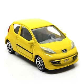 Majorette Peugeot 107 - Yellow Color /Wheels 5U /scale 1/55 (3 inches) no Package