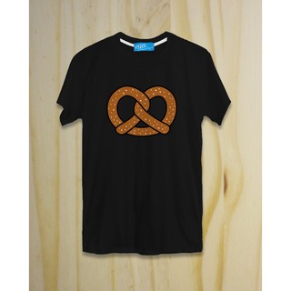 เสื้อยืด Pretzel สีดำ แบรนด์ VERz