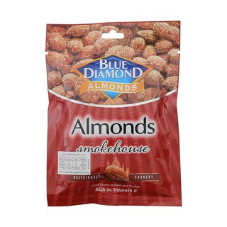 บลูไดมอนด์อัลมอนด์รมควัน 30กรัม Blue Diamond Smoked Almond 30g.