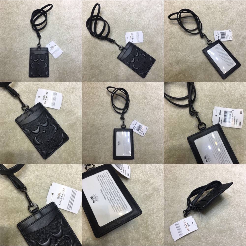 new coach id card holder landyard oegt shopee thailand