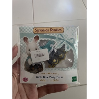 Sylvanian Families Girls Blue Party Dress