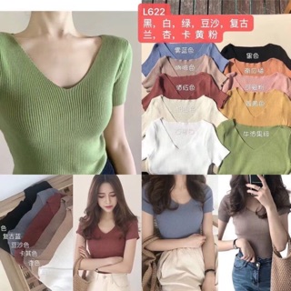 เสื้อไหมพรม น่ารัก 💛 สีสวยงานดี