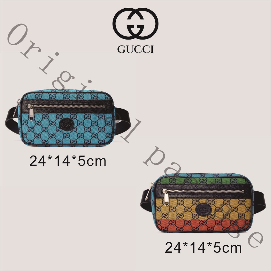 Brand new genuine Gucci GG Multicolor belt bag