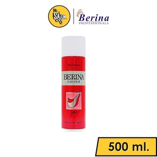 Berina Hair Spray New Fragrance สเปรย์ฝุ่นเบอริน่า 400มล.(กระป๋องสีแดง)