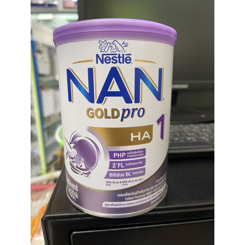 Nan. ha1 Golgpro 400g * 6 กปแนน เอชเอ 1 ha สูตร1 exp 3/2024