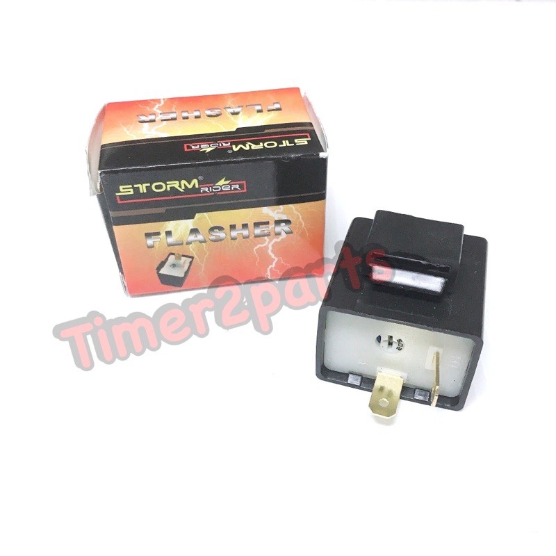 รีเลย์ไฟเลี้ยว ปรับระดับได้ 12.8 V ใส่มอเตอร์ไซค์ ได้ทุกรุ่น