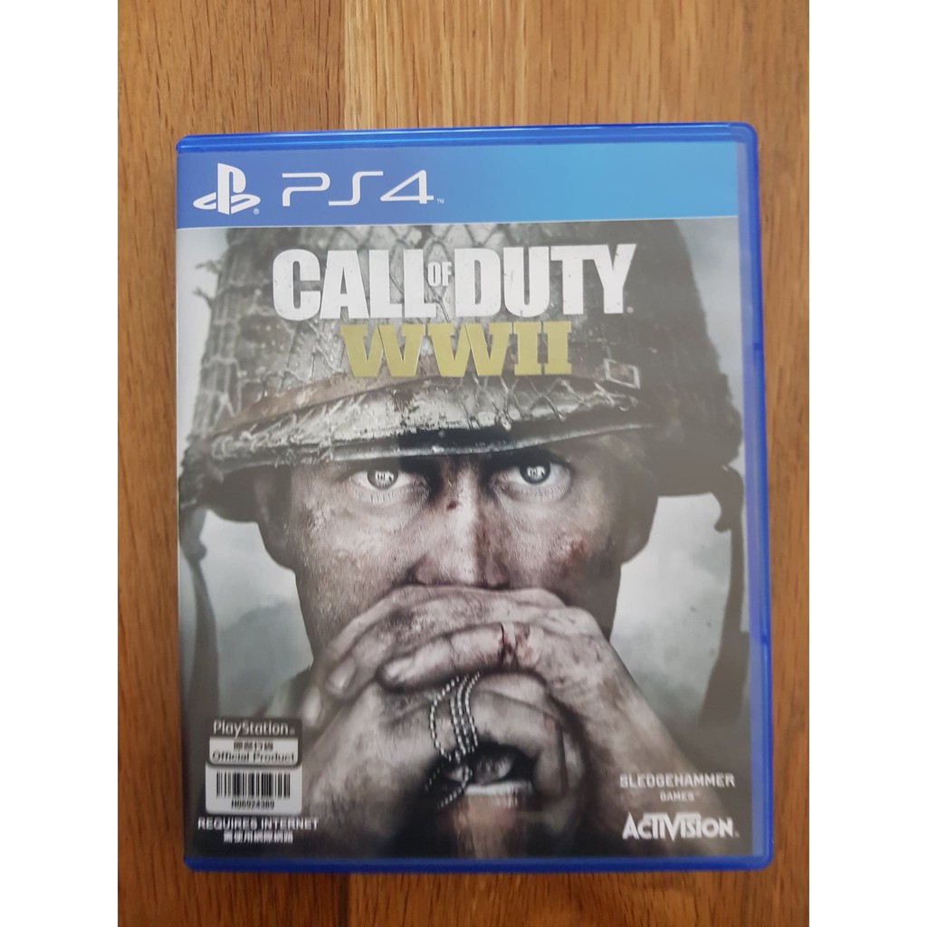 แผ่นเกม Call Of Duty WW2 PS4