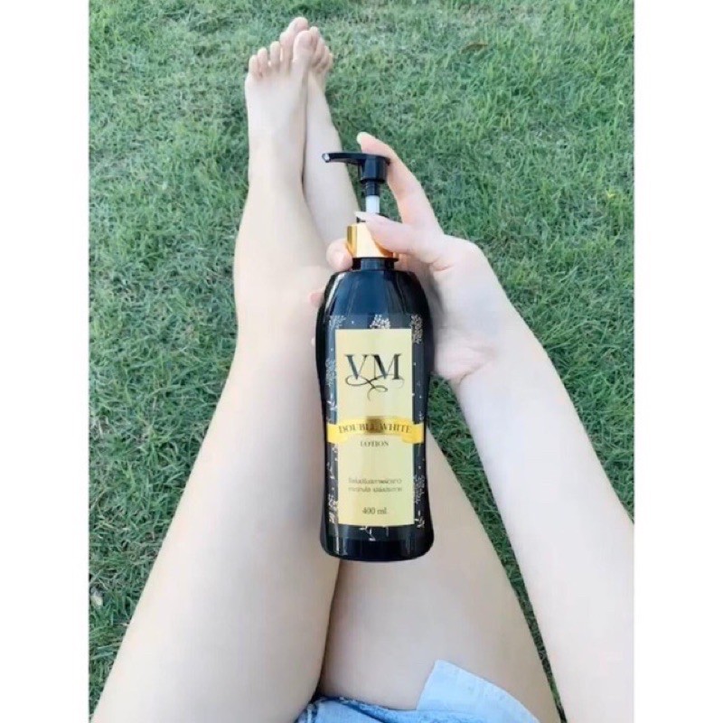 VM ดับเบิ้ลไวท์ ขนาด 400ml โลชั่นเพื่อผิวขาว ขาวไว ขาวจริง ขาวชัวร์