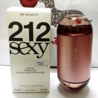 CAROLINA HERRERA 212 SEXY EDP. 100ML.
ของแท้กล่องเทสเตอร์(ป้ายห้าง4400)