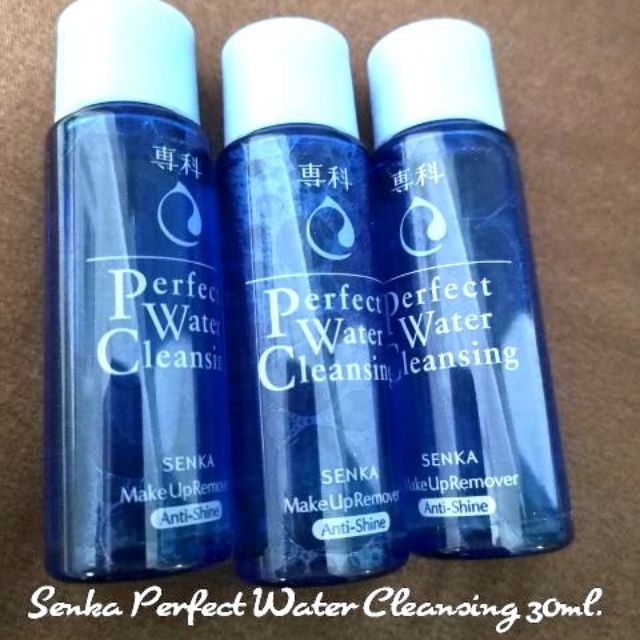 คลีนซิ่งล้างเมคอัพสูตรน้ำ☁️✨Senka Perfect Water Cleansing 30ml.