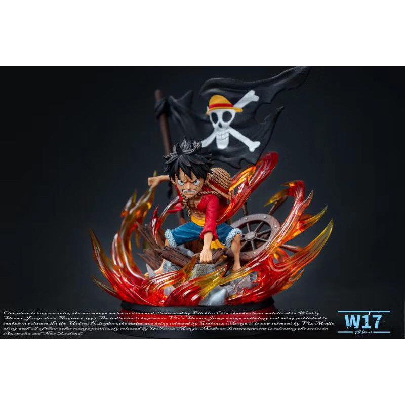 LUFFY NEW WORLD ลูฟี่ : W17 Studio : WCF SCALE : มือ1 พร้อมส่ง!!!