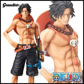 Ace ของแท้ JP แมวทอง - Grandista Banpresto [โมเดลวันพีช]