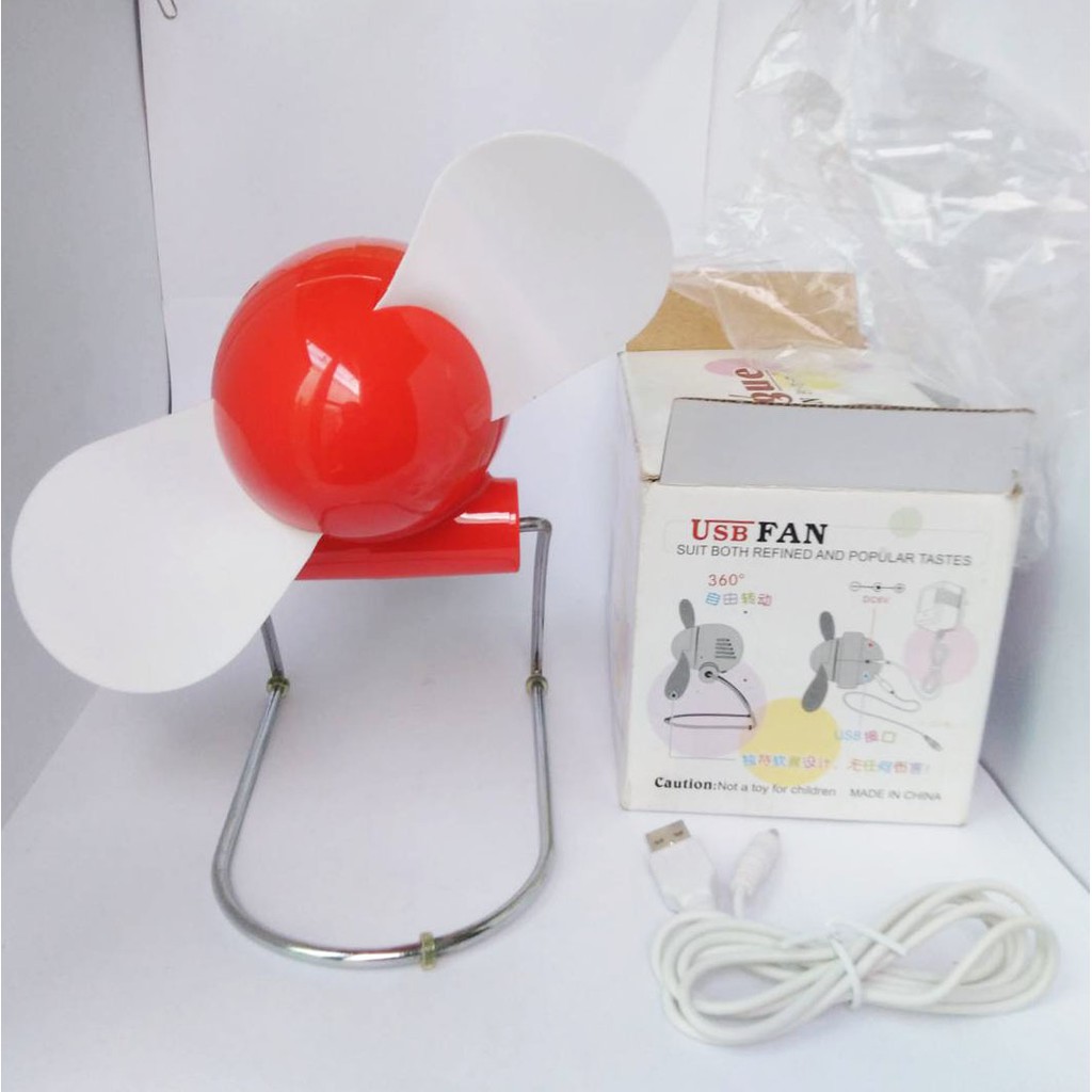 พัดลม USB  ต่อกับคอมพิวเตอร์หรือPowerBank